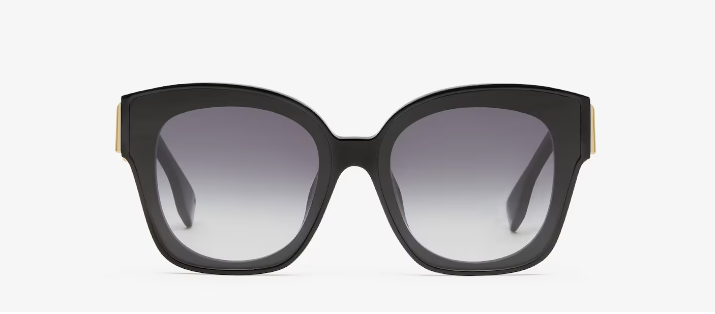 Fendi First sunglasses in black acetate