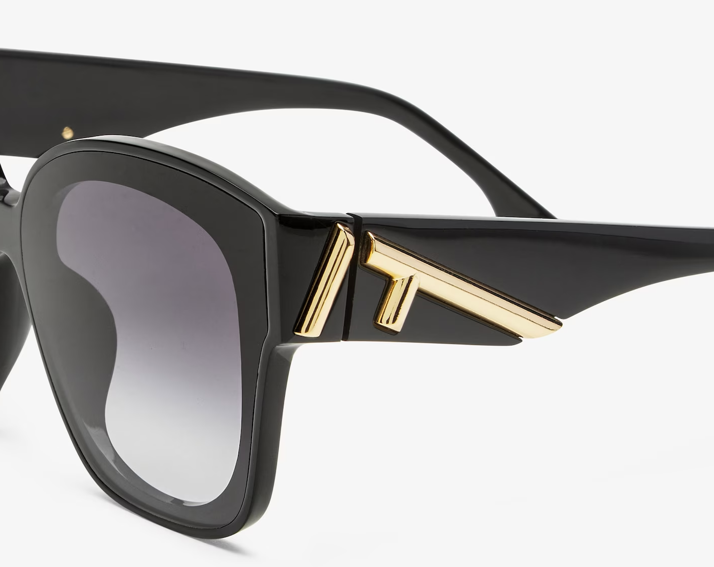 Fendi First Occhiali da sole in acetato nero Ottica Rosolino s.r.l.s