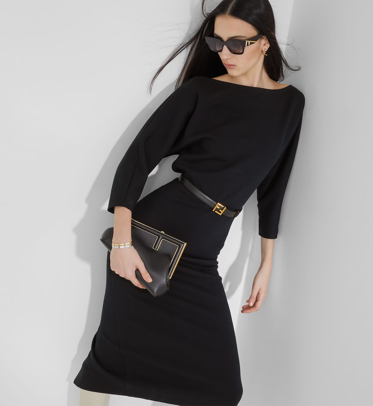 Occhiali da sales vista fendi neri