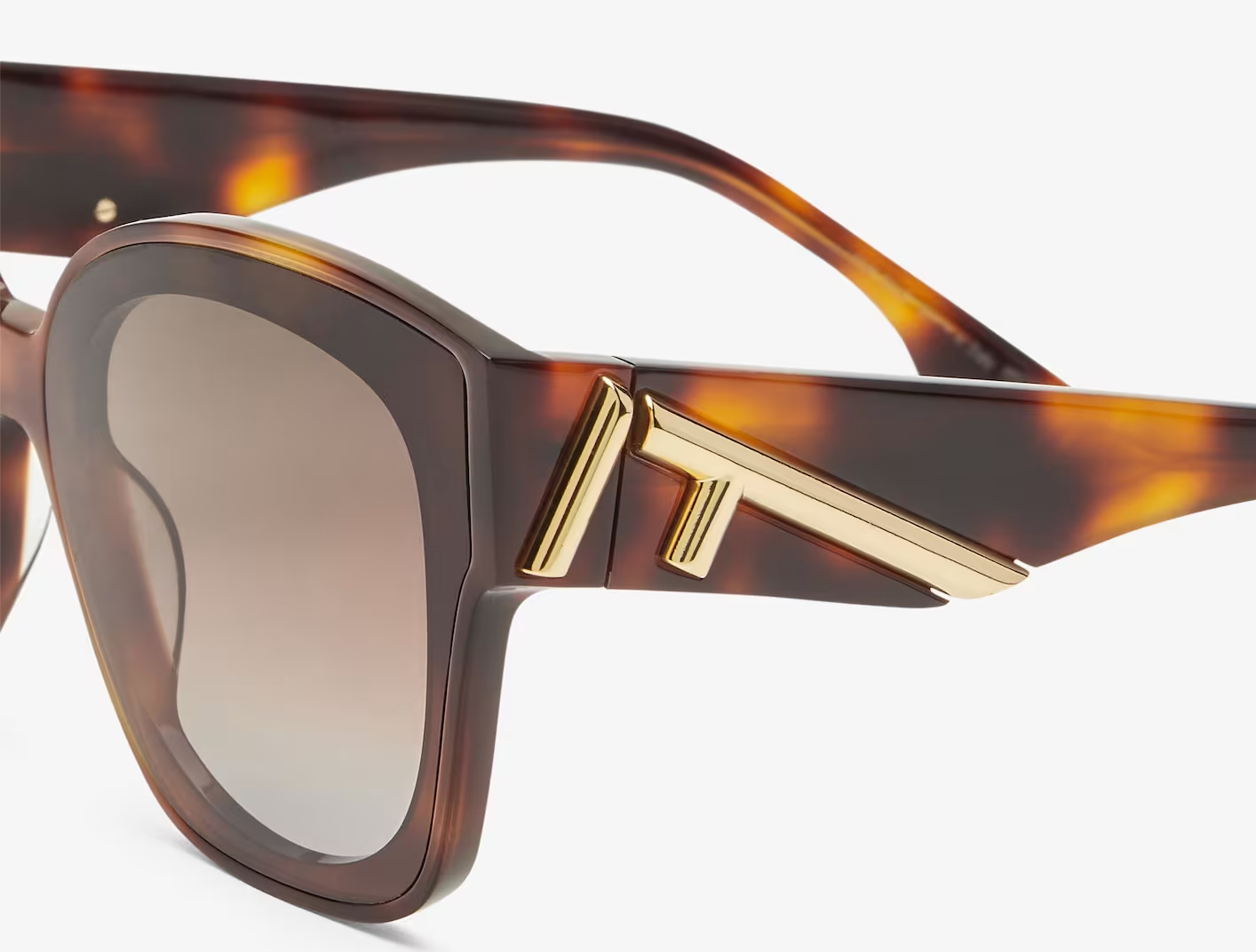 Fendi First Havana acetate sunglasses