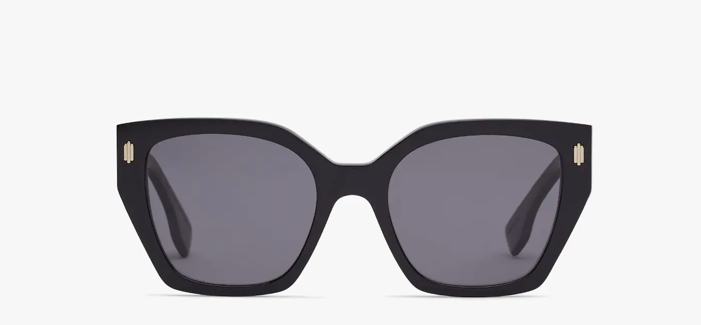Fendi Bold sunglasses in black acetate