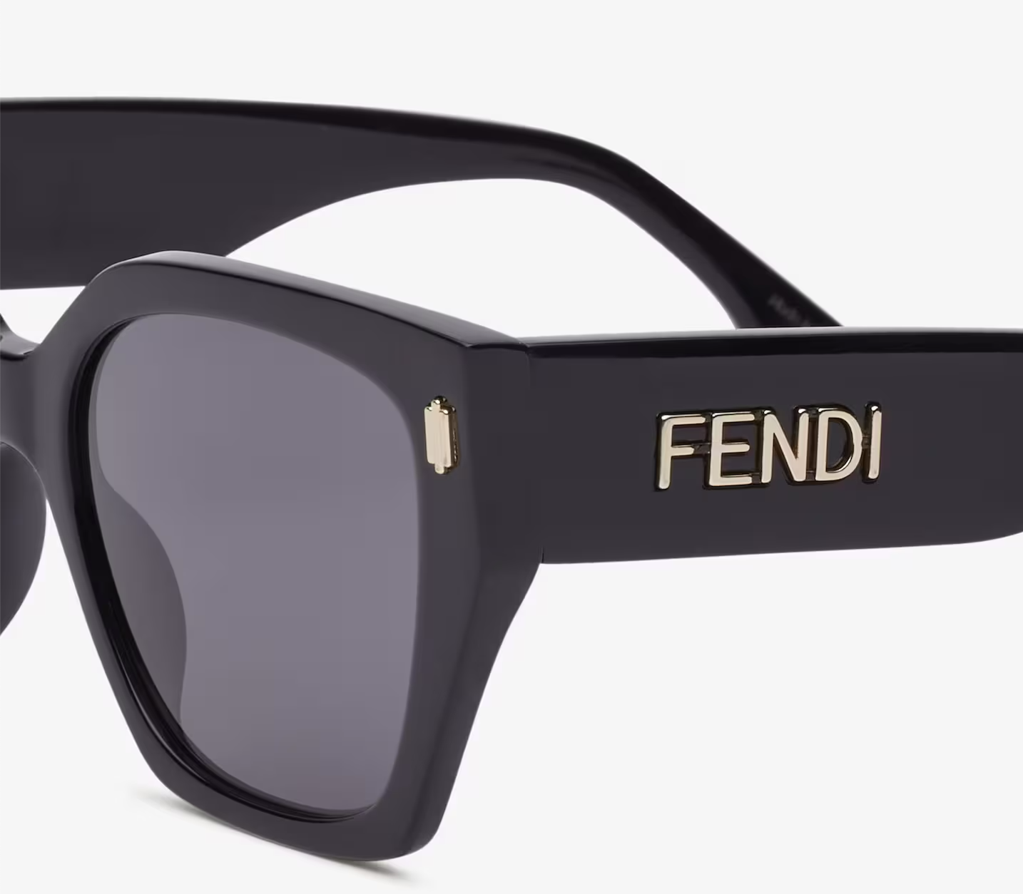 Fendi Bold Occhiali da sole in acetato nero Ottica Rosolino s.r.l.s