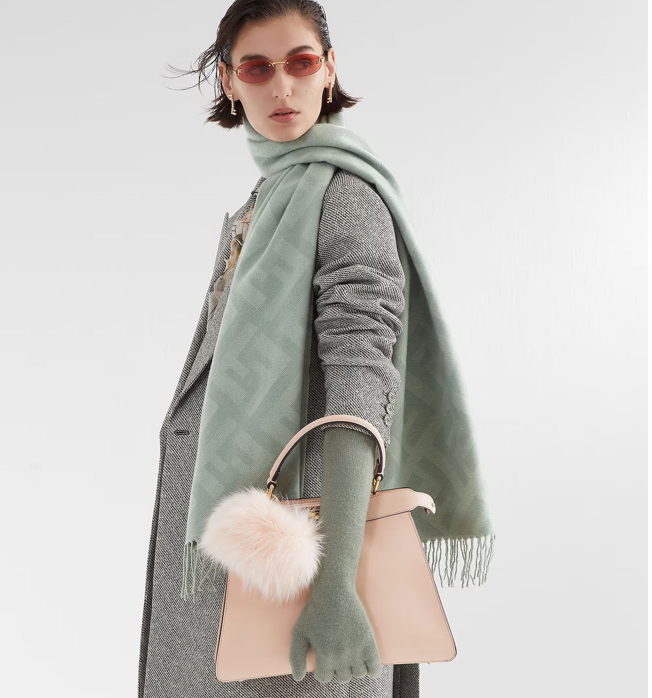 Fendi First Sunglasses Parade red