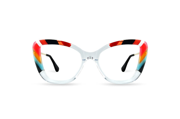 OCCHIALI DA VISTA MODELLO TAVOLARA DONNA | ULTRA LIMITED ULTAVCRY TRASPARENTE - CALIBRO 53