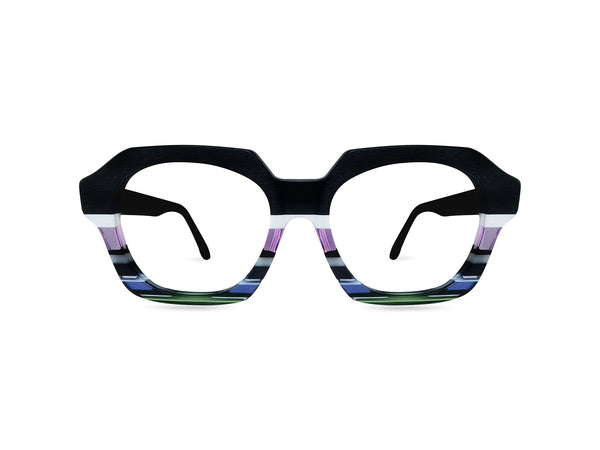 OCCHIALI DA VISTA MODELLO TRAPANI UOMO | ULTRA LIMITED ULTPNE NERO - CALIBRO 52