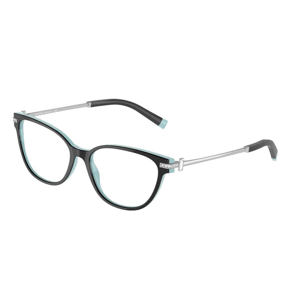 TIFFANY TF 2223B - 8055 BLACK ON TIFFANY BLUE | OCCHIALE DA VISTA DONNA | CALIBRO 52