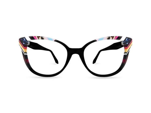 OCCHIALI DA VISTA MODELLO ALBISSOLA DONNA | ULTRA LIMITED ULALBNE NERO - CALIBRO 53