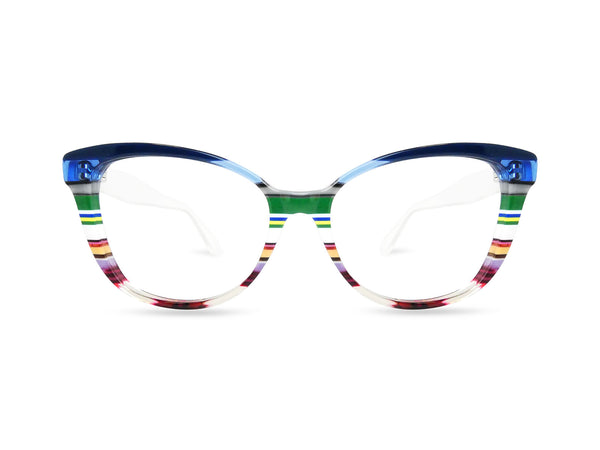 OCCHIALI DA VISTA MODELLO ALBISSOLA DONNA | ULTRA LIMITED ULALBRI RIGHE - CALIBRO 53