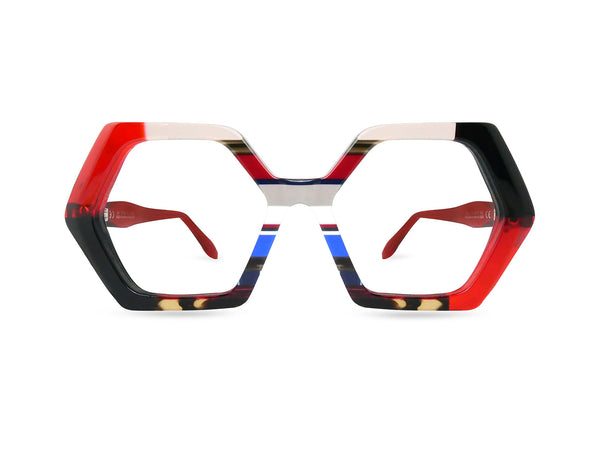 OCCHIALI DA VISTA MODELLO BIELLA DONNA | ULTRA LIMITED ULBIBX ROSSO - CALIBRO 53