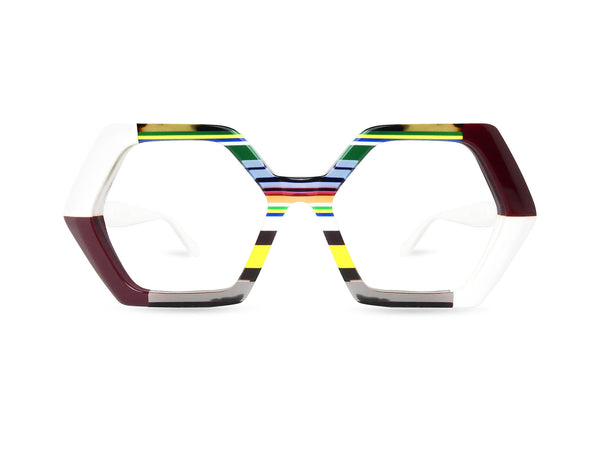 OCCHIALI DA VISTA MODELLO BIELLA DONNA | ULTRA LIMITED ULBIRO BIANCO - CALIBRO 53