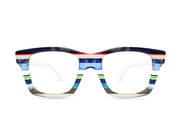 OCCHIALI DA VISTA MODELLO FOSSANO UOMO | ULTRA LIMITED ULFSRI RIGHE - CALIBRO 50