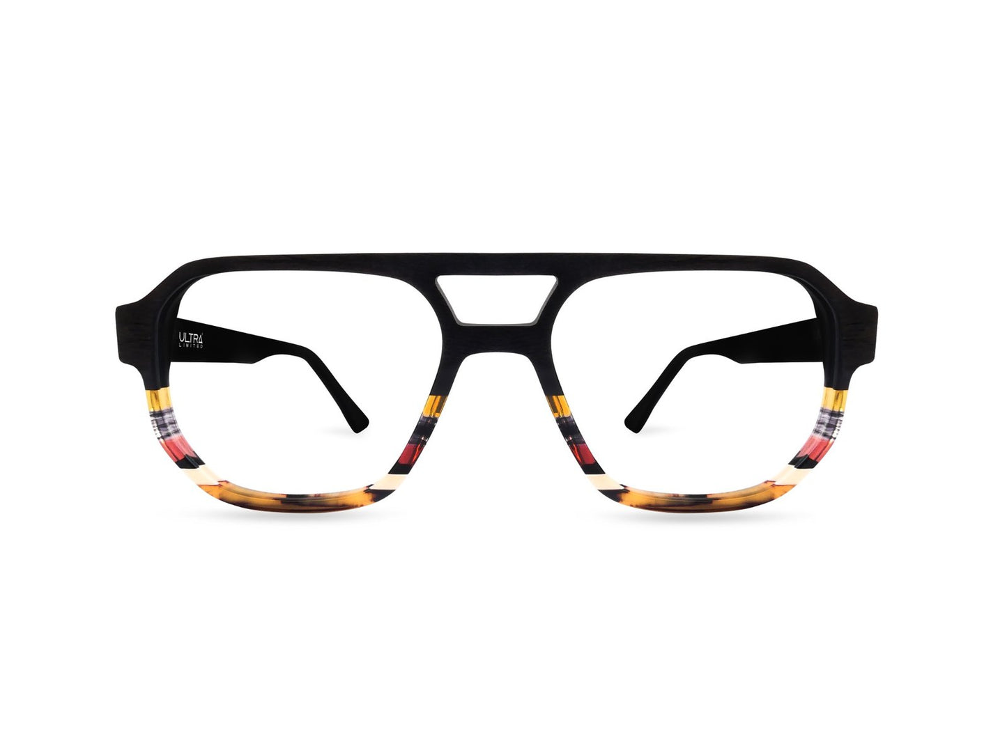 OCCHIALI DA VISTA MODELLO FUCECCHIO UOMO | ULTRA LIMITED ULFUNE NERO - CALIBRO 57
