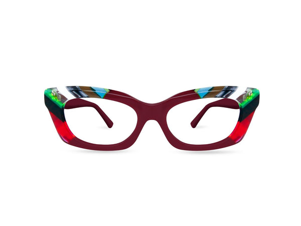 OCCHIALI DA VISTA MODELLO ISERNIA DONNA | ULTRA LIMITED ULISBX BORDEAUX - CALIBRO 52