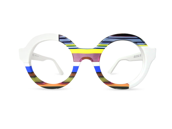 OCCHIALI DA VISTA MODELLO IVREA DONNA | ULTRA LIMITED ULIVBI BIANCO - CALIBRO 47
