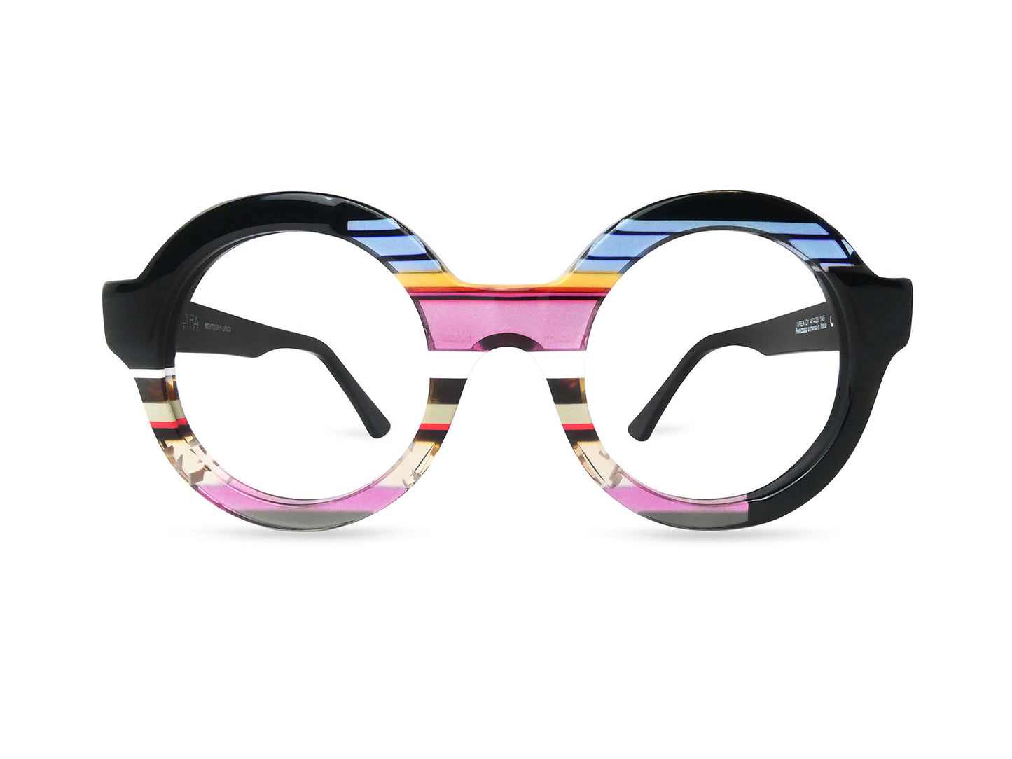 OCCHIALI DA VISTA MODELLO IVREA DONNA | ULTRA LIMITED ULIVNE NERO - CALIBRO 47