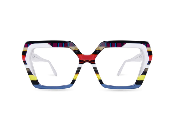 OCCHIALI DA VISTA MODELLO VALEGGIO DONNA | ULTRA LIMITED ULVGBI BIANCO - CALIBRO 55