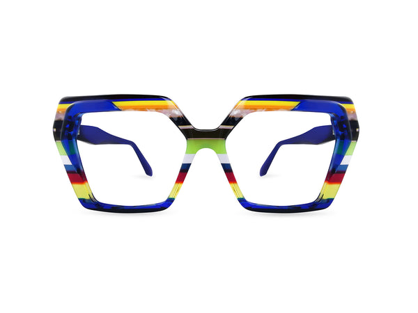 OCCHIALI DA VISTA MODELLO VALEGGIO DONNA | ULTRA LIMITED ULVGBL BLU - CALIBRO 55