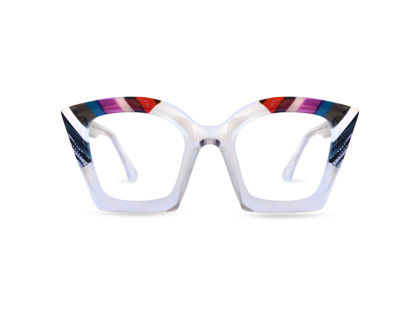 OCCHIALI DA VISTA MODELLO VENTIMIGLIA DONNA | ULTRA LIMITED TRASPARENTE - CALIBRO 51