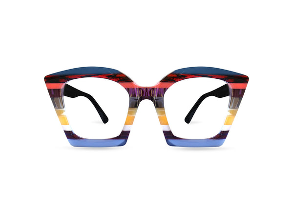 OCCHIALI DA VISTA MODELLO VENTIMIGLIA DONNA | ULTRA LIMITED RIGHE - CALIBRO 51