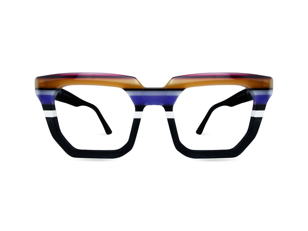 OCCHIALI DA VISTA MODELLO VITERBO UOMO | ULTRA LIMITED NERO - CALIBRO 53
