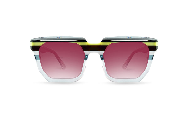 OCCHIALI DA SOLE MODELLO VITERBO SUN DONNA | ULTRA LIMITED TRASPARENTE - CALIBRO 53