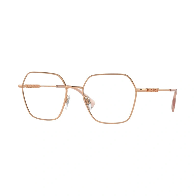 BURBERRY BE 1381 - 1337 ORO ROSA | OCCHIALE DA VISTA DONNA CALIBRO 54