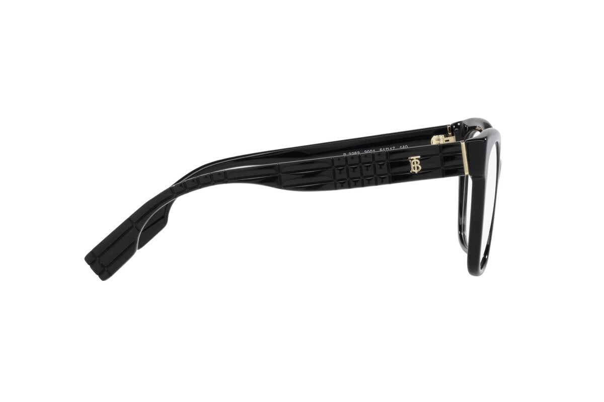 BURBERRY BE 2363 SYLVIE 3001 NERO | OCCHIALE DA VISTA DONNA CALIBRO 51