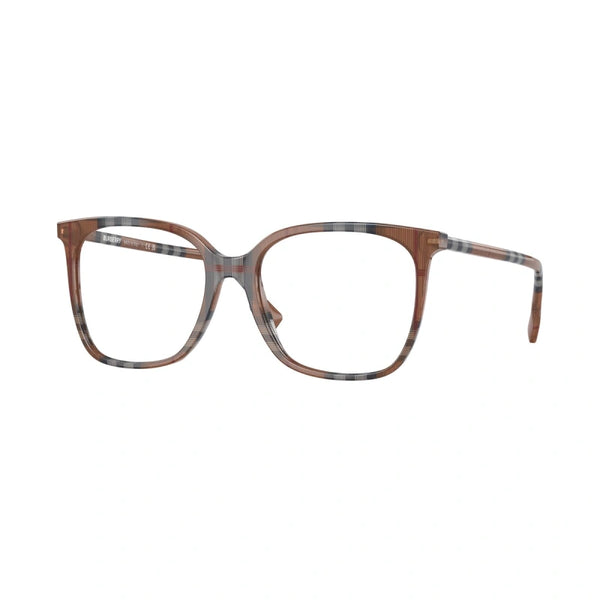 BURBERRY BE 2367 LOUISE 3966 CHECK BROWN | WOMEN'S EYEGLASSES, CALIBER 52 