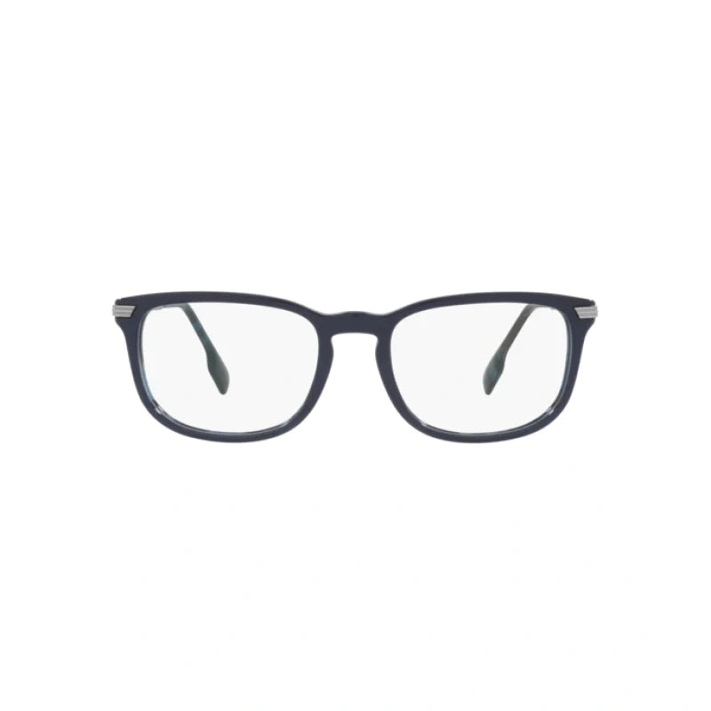 BURBERRY BE 2369 CEDRIC 3956 TOP BLU A QUADRI BLU NAVY | OCCHIALE DA VISTA UOMO CALIBRO 54