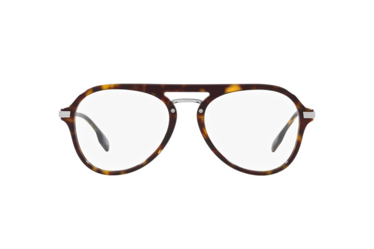 BURBERRY BE 2377 BAILEY 3002 AVANA SCURA | OCCHIALE DA VISTA UOMO CALIBRO 55