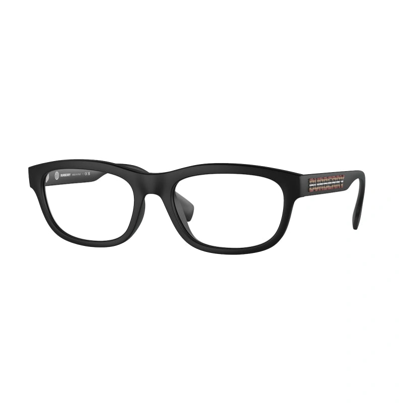 BURBERRY BE 2385U - 3464 NERO OPACO | OCCHIALE DA VISTA UOMO CALIBRO 54