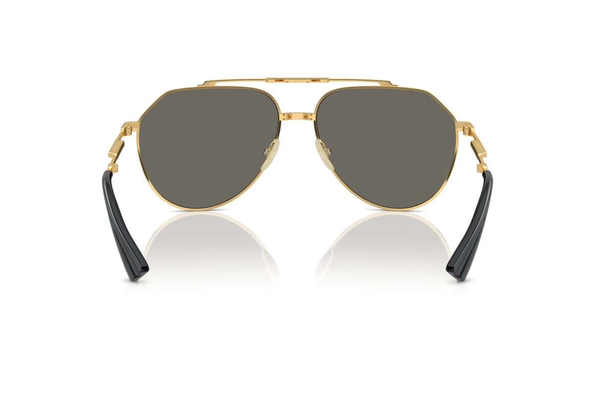 DOLCE & GABBANA - 02/R5 ORO | OCCHIALE DA SOLE UOMO - DG 2302 CALIBRO 60
