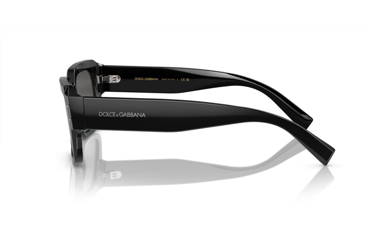 DOLCE & GABBANA - 501/87 NERO | OCCHIALE DA SOLE UOMO - DG 4460 CALIBRO 56