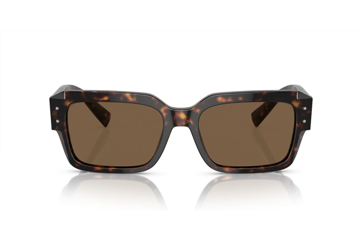 DOLCE & GABBANA - 502/73 L'AVANA | OCCHIALE DA SOLE UOMO - DG 4460 CALIBRO 56
