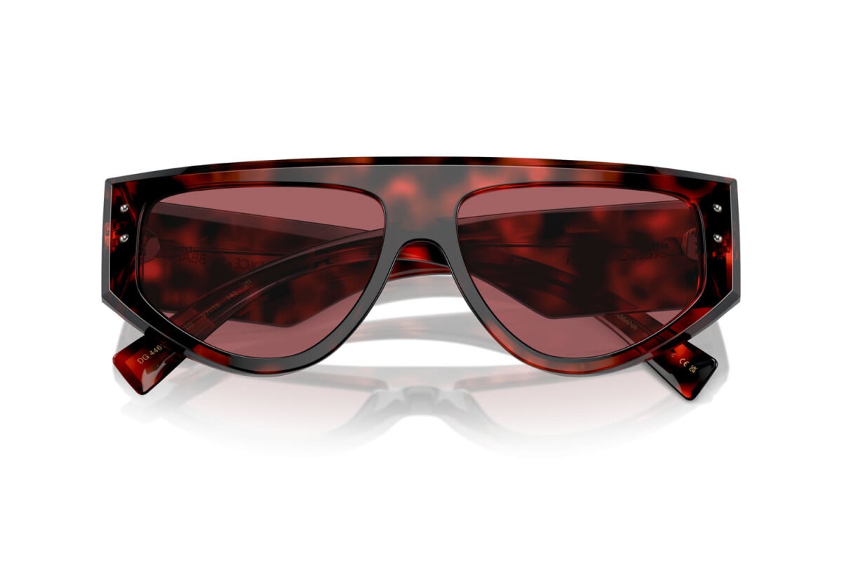 DOLCE & GABBANA - 335869 ROSSO AVANA | OCCHIALE DA SOLE UOMO - DG 4461 CALIBRO 57