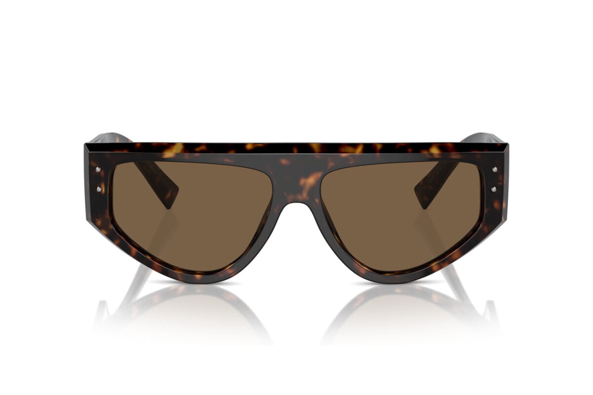 DOLCE & GABBANA - 502/73 L'AVANA | OCCHIALE DA SOLE UOMO - DG 4461 CALIBRO 57