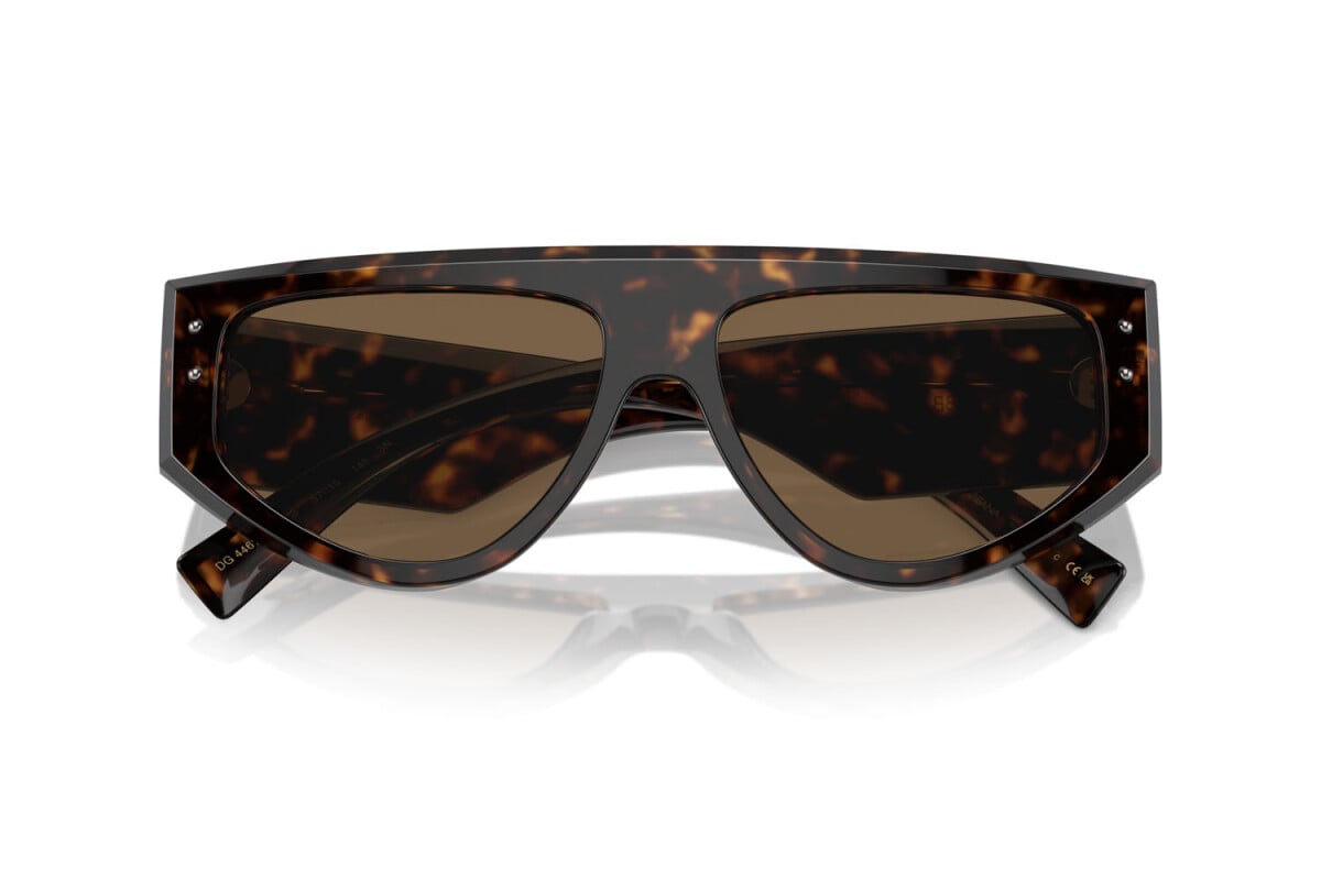 DOLCE & GABBANA - 502/73 L'AVANA | OCCHIALE DA SOLE UOMO - DG 4461 CALIBRO 57