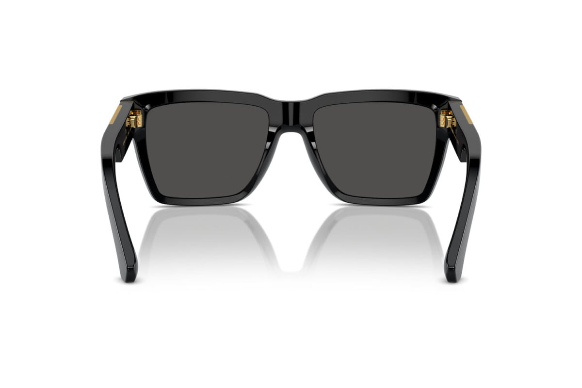 DOLCE & GABBANA - 501/87 NERO | OCCHIALE DA SOLE UOMO - DG 4465 CALIBRO 55