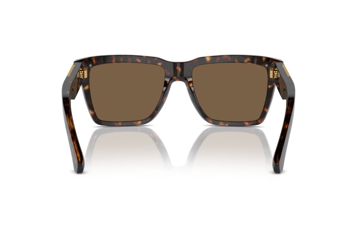 DOLCE & GABBANA - 502/73 L'AVANA | OCCHIALE DA SOLE UOMO - DG 4465 CALIBRO 55