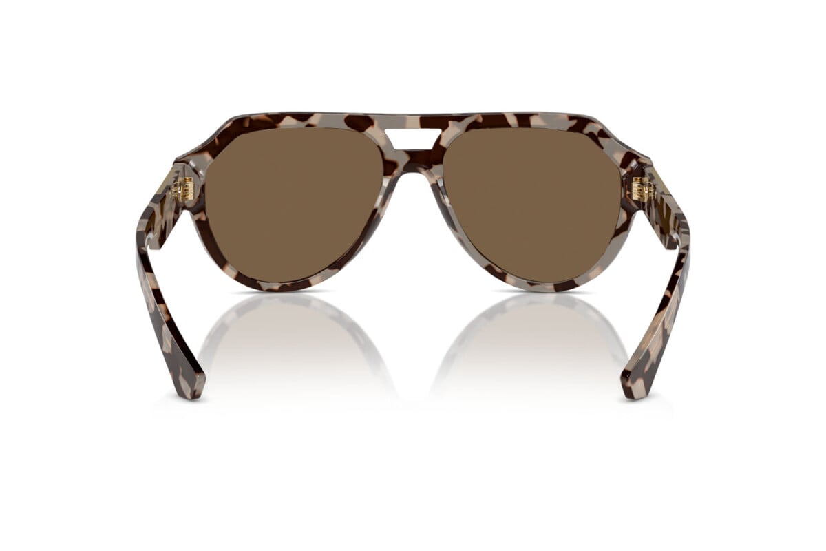 DOLCE & GABBANA - 343473 BEIGE AVANA | OCCHIALE DA SOLE UOMO - DG 4466 CALIBRO 56