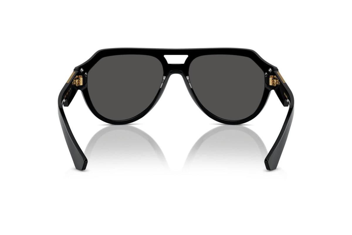 DOLCE & GABBANA - 501/87 NERO | OCCHIALE DA SOLE UOMO - DG 4466 CALIBRO 56