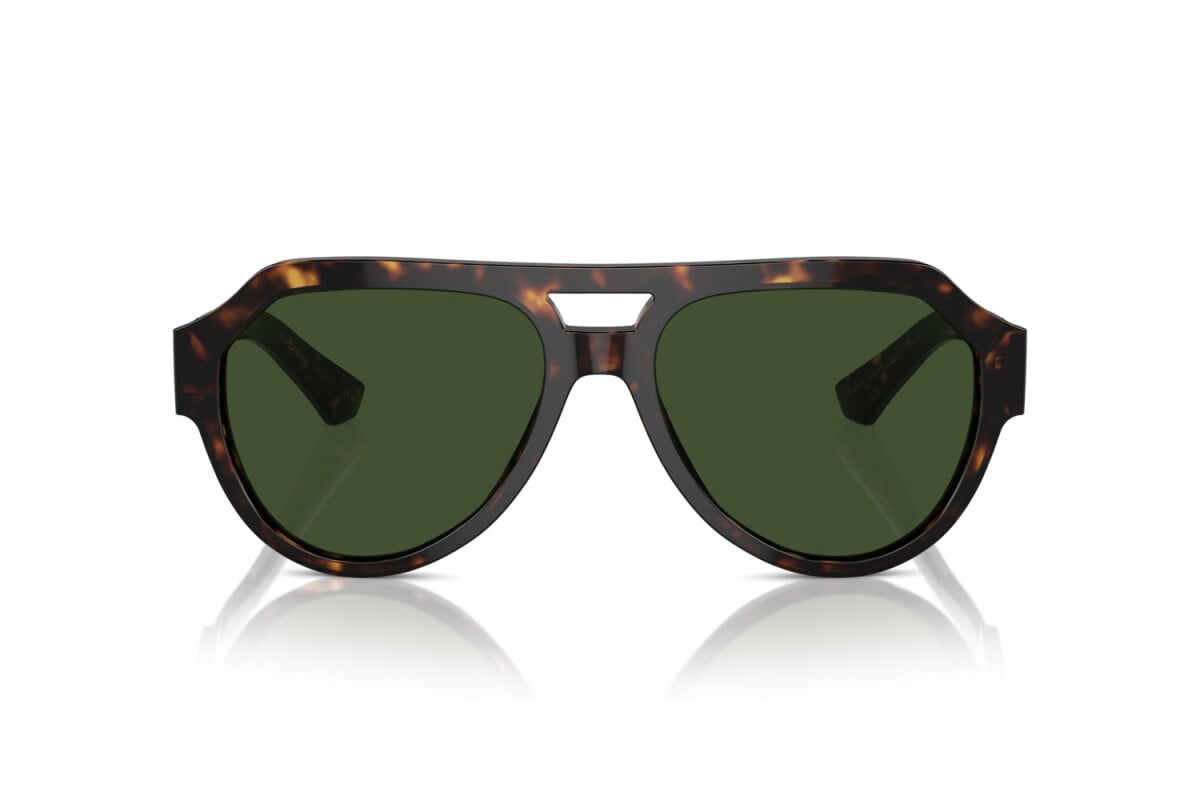 DOLCE & GABBANA - 502/71 L'AVANA | OCCHIALE DA SOLE UOMO - DG 4466 CALIBRO 56