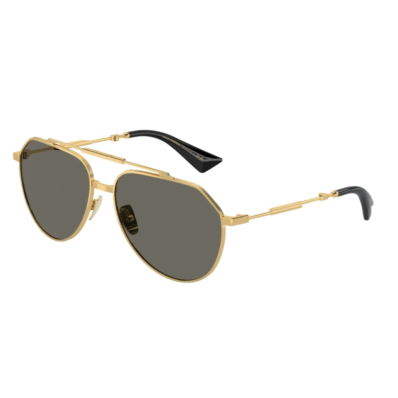 DOLCE & GABBANA - 02/R5 ORO | OCCHIALE DA SOLE UOMO - DG 2302 CALIBRO 60