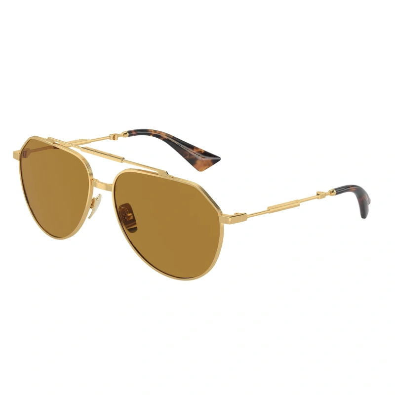 DOLCE & GABBANA - 19391 ORO | OCCHIALE DA SOLE UOMO - DG 2302 CALIBRO 60