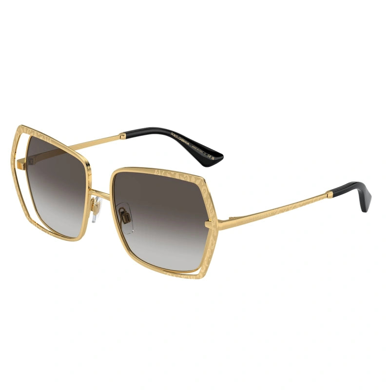 DOLCE & GABBANA - 02/8G ORO | OCCHIALE DA SOLE DONNA - DG 2306 CALIBRO 55