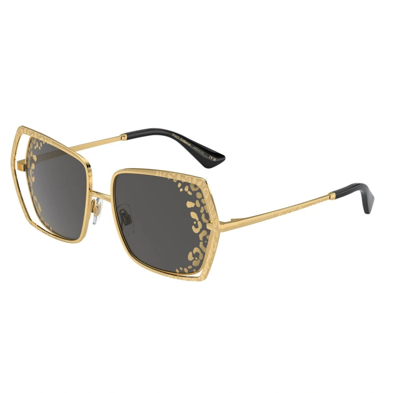 DOLCE & GABBANA - 02/GT ORO | OCCHIALE DA SOLE DONNA - DG 2306 CALIBRO 55