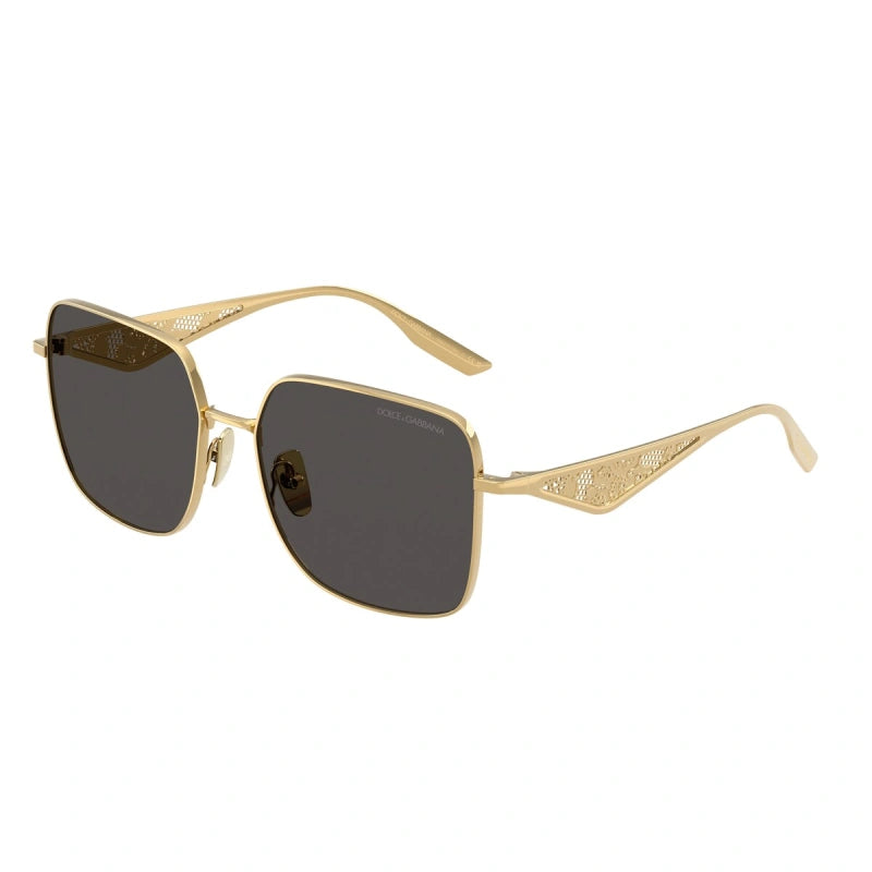 DOLCE & GABBANA - 02/87 ORO | OCCHIALE DA SOLE DONNA - DG 2310 CALIBRO 57