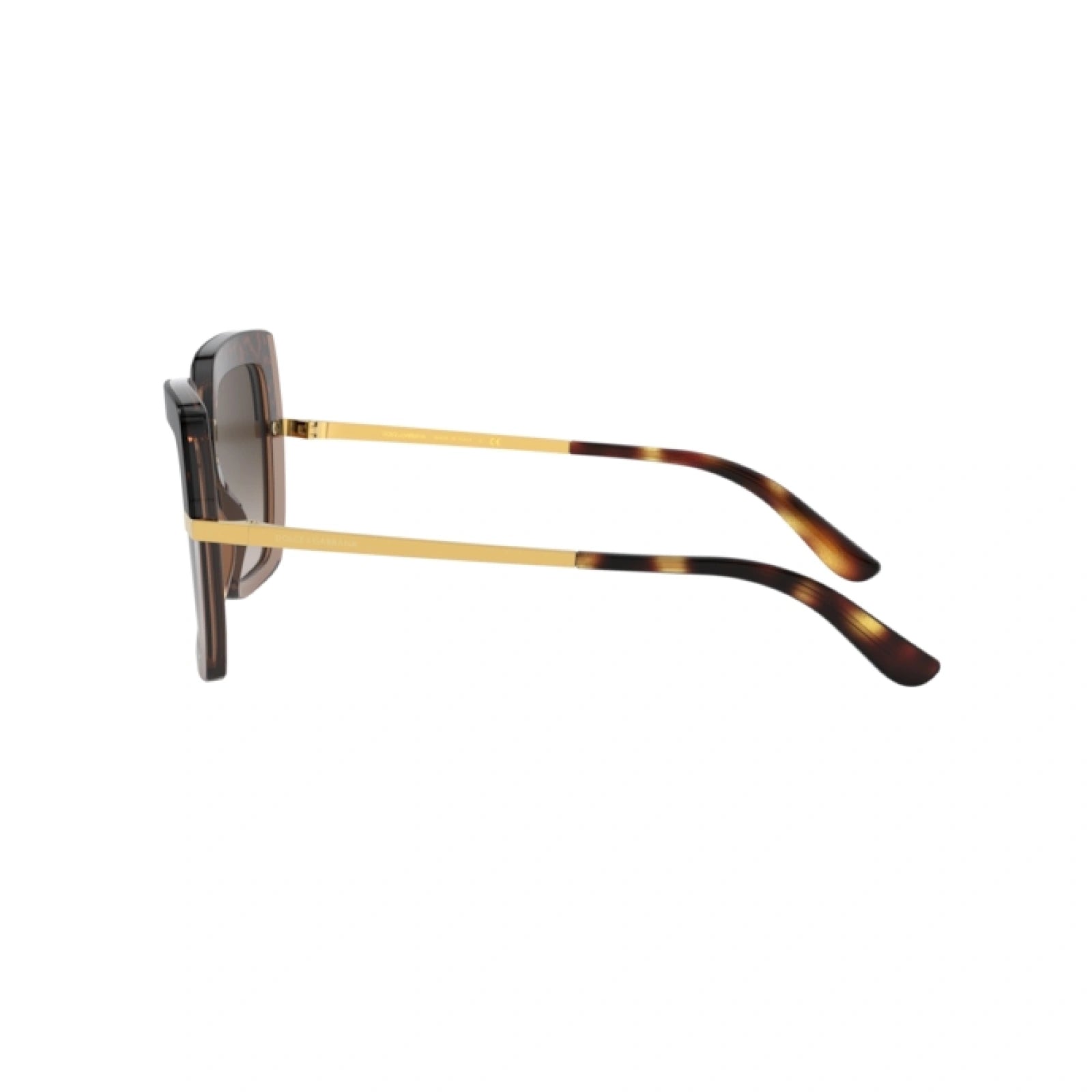 DOLCE & GABBANA DG 4373 - 325613 TOP HAVANA SU MARRONE TRASP | OCCHIALE DA SOLE DONNA
