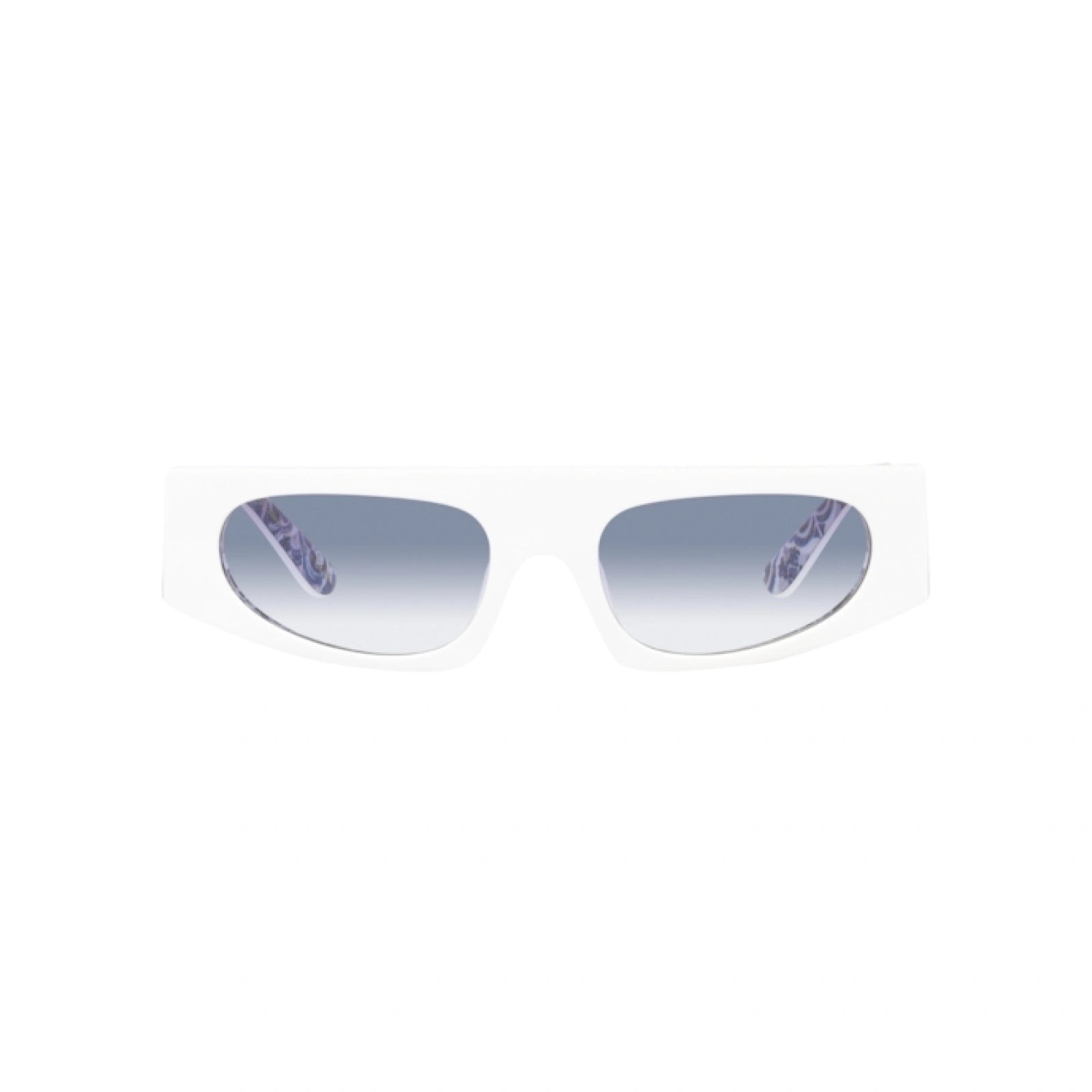 DOLCE & GABBANA DG 4411 - 337119 BIANCO SU MAIOLICA BLU | OCCHIALE DA SOLE DONNA
