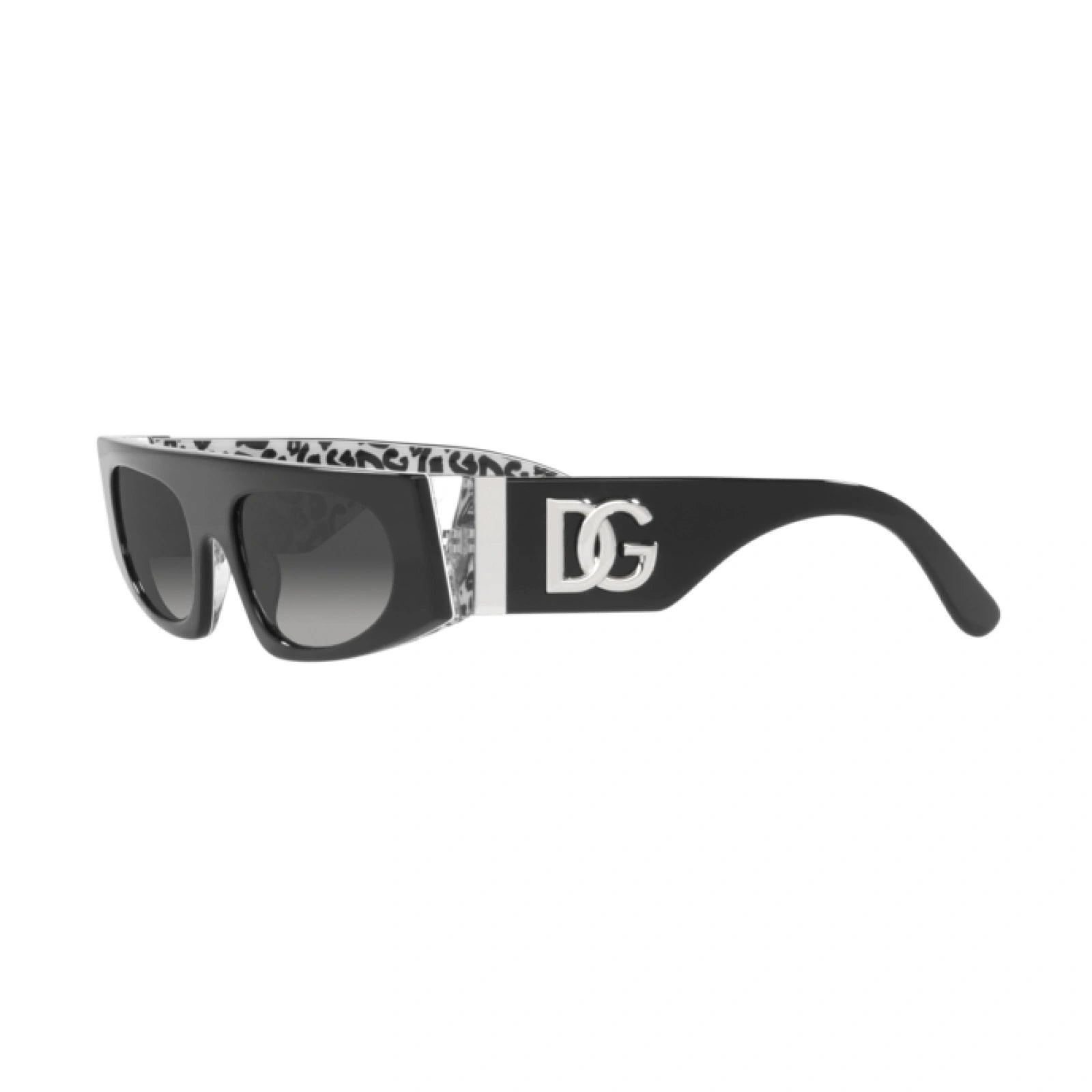 DOLCE & GABBANA DG 4411 - 33898G NERO SU NUOVI GRAFFITI | OCCHIALE DA SOLE DONNA